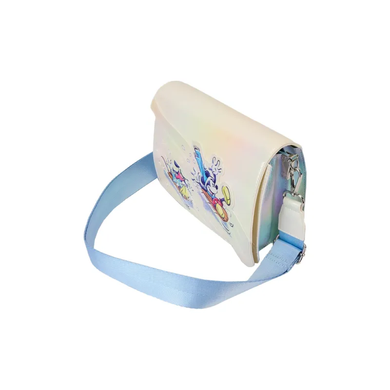 Loungefly Faux Leather Crossbody Bags Women's White-2