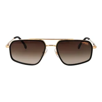 CARRERA Metal Polyamide Injection Molded Irregular Shape Sunglasses Unisex Black