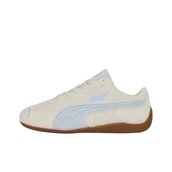 PUMA Speedcat Breathable Low Top Casual Shoes Unisex Beige Blue