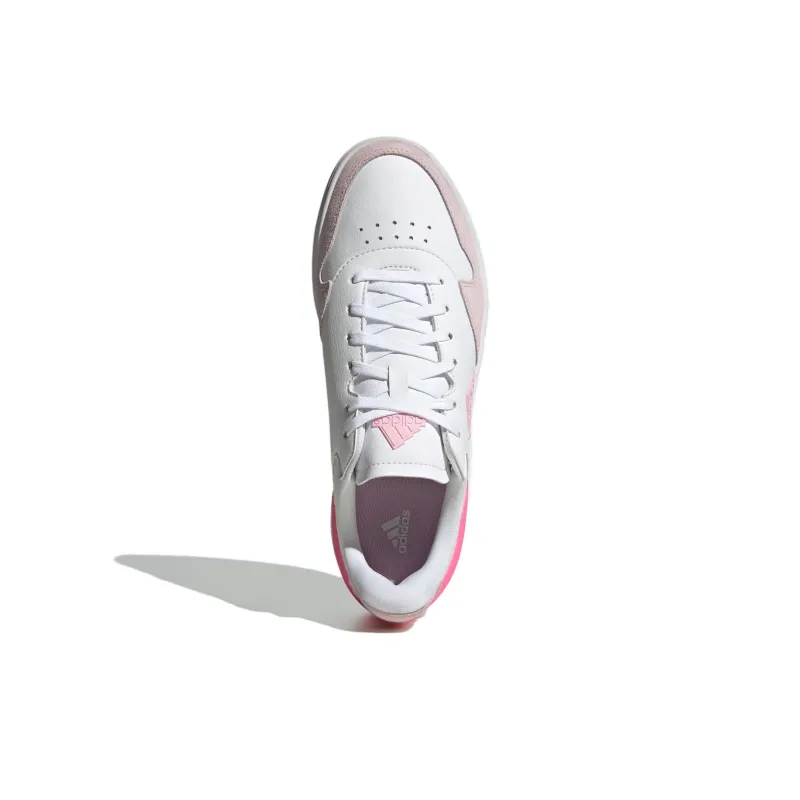 Adidas Kantana Abrasion Resistant Low Top Skateboard Shoes Women's White-3
