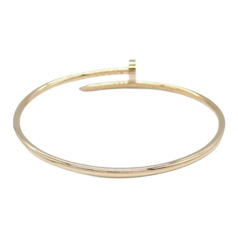 CARTIER 18K Rose Gold Bracelets Women's Pink Gold-1
