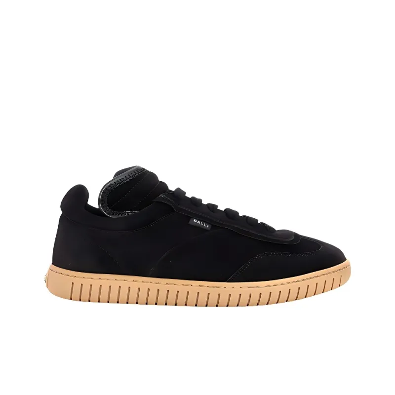 BALLY Low Top Skateboard Shoes Men's Black-1