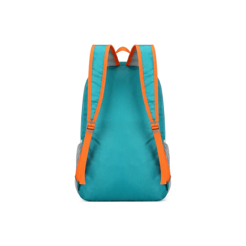 361° Water Repellent Backpack Unisex Black/Dark Blue/Lake Blue/Orange-10