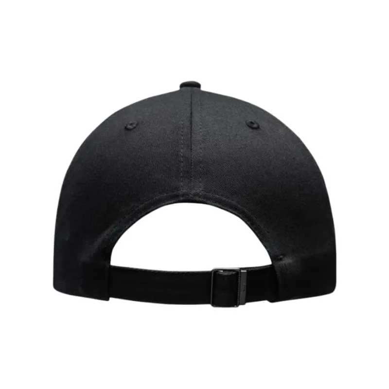 Anta Life Collection Twill Cotton Fabric Baseball Caps Unisex Basic Black-2