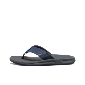 REEF CUSHION PHANTOM 2.0 Quiet Abrasion Resistant Flip Flops Men's Gray Blue