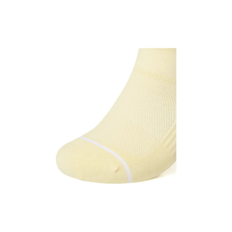 Saucony Mid Calf Socks Unisex 1 Pack Clear Yellow-2