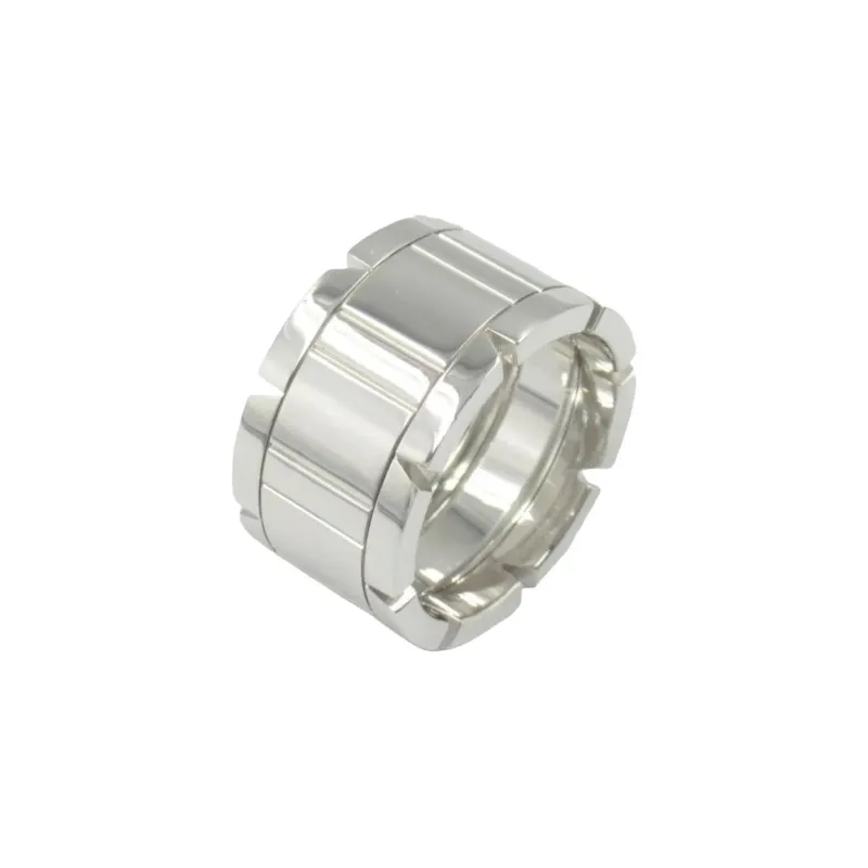CARTIER 18K White Gold Rings Women's Silver-1