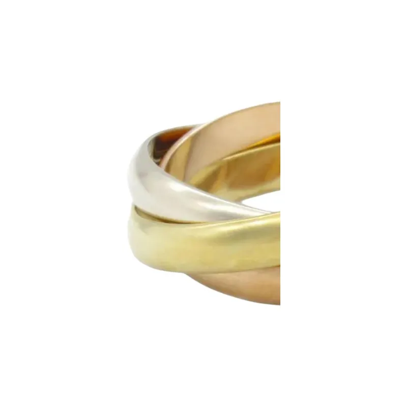 Cartier 2010s 18K Gold Trinity Ring-2