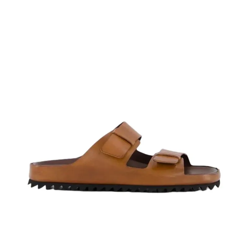 Officine Creative Abrasion Resistant Slide Slippers Men's Brown-1