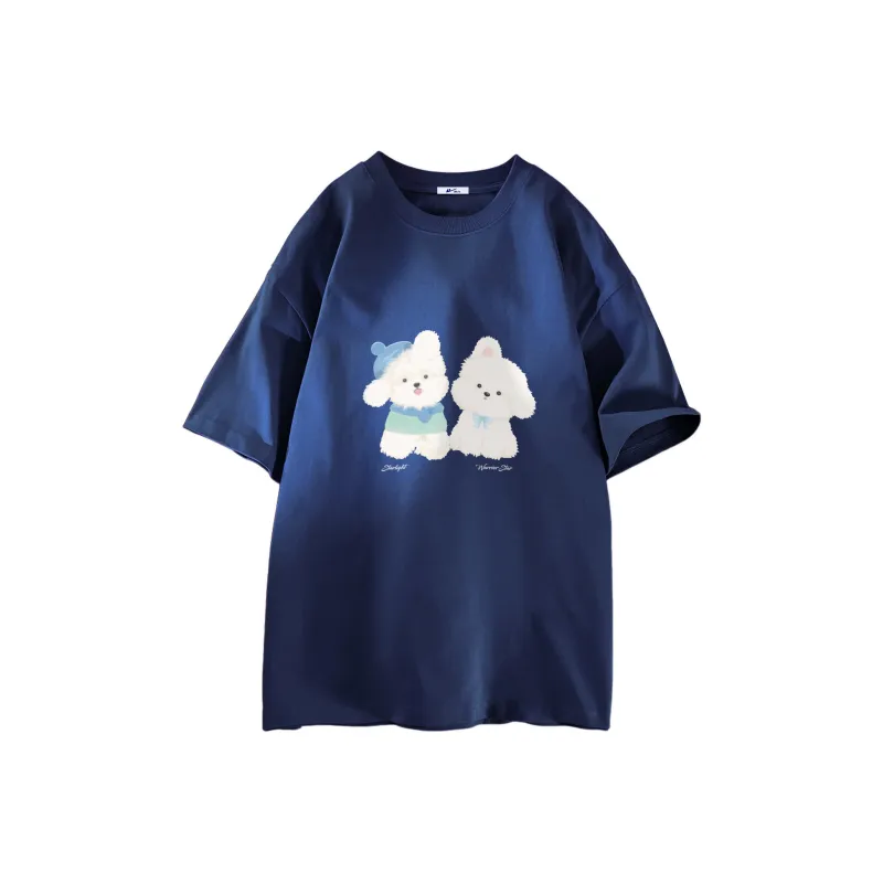 Warrior Huichao Cloud Sail Collection Drop Shoulder Sleeve T Shirt Women's-10