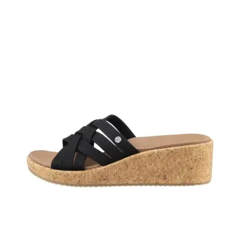 Skechers ARCH FIT BEVERLEE Quick Dry Slide Slippers Women's Black