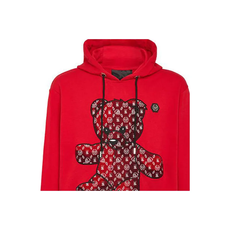 PHILIPP PLEIN Teddy Bear Long sleeve Hoodie-3