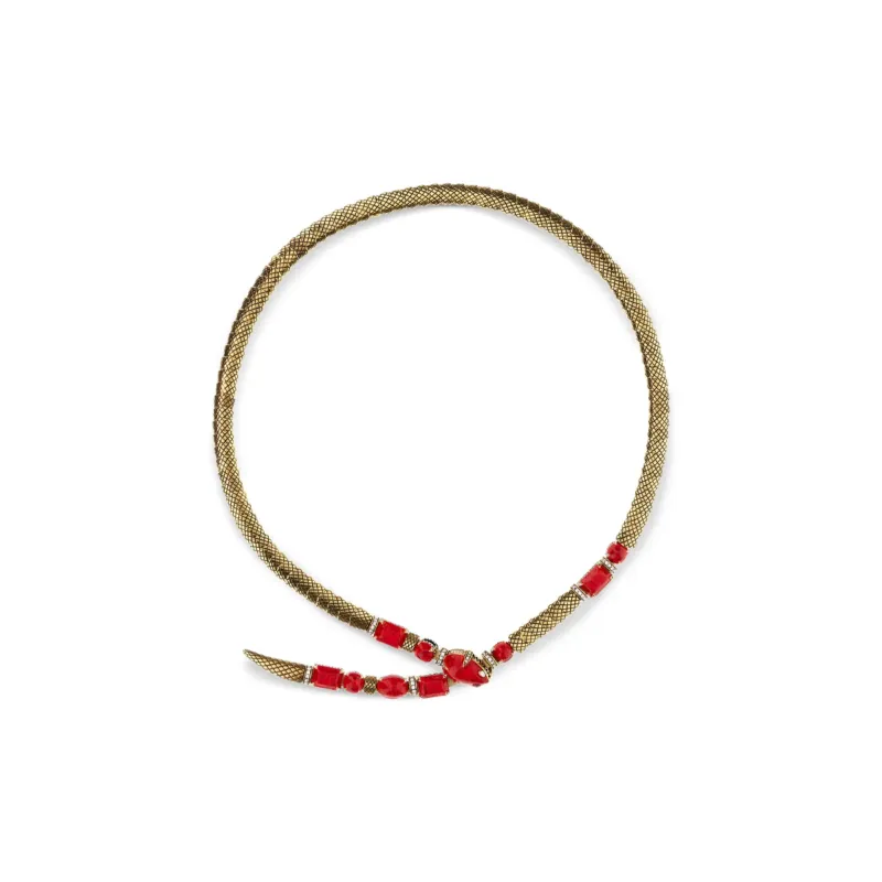 Roberto Cavalli Brass Necklaces Women's Gold-0