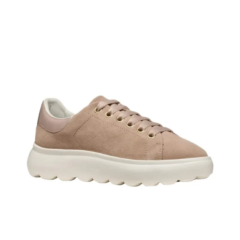 GEOX Spherica Ec4.1 Low Top Casual Shoes Women's Pink-3
