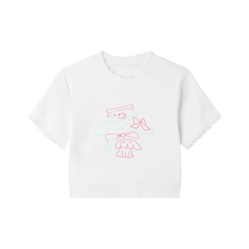 SLEEP AT 11 Set in Sleeve T Shirt Women's-0