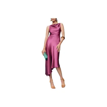 REFORMATION Scotia Silk Dress Sleeveless Dress Women's