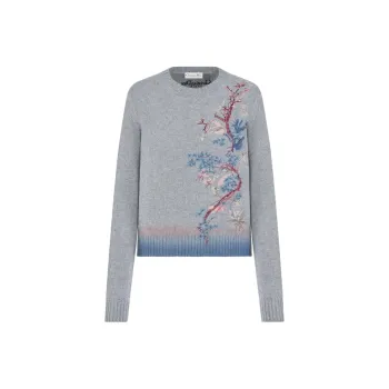 DIOR Cashmere Sweater Women's Gray