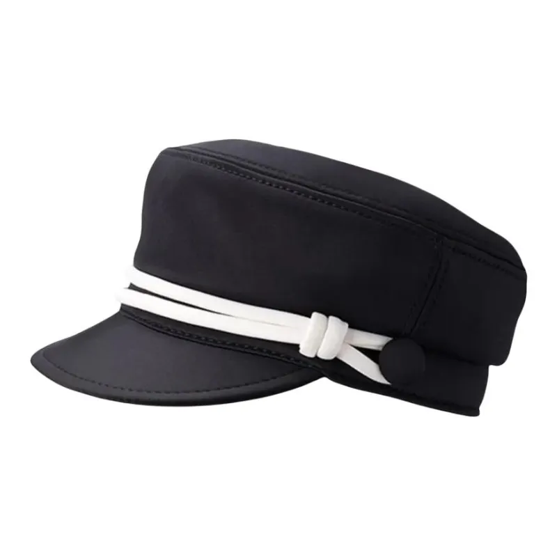 Maison Michel Lycra, Elastane Hats & Caps Women's Black-0