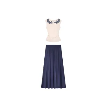 MA JOURNEE Two Piece Skirt Sets Women's