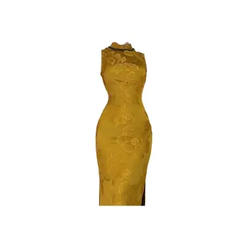 EFCR Cheongsams Women's Yellow