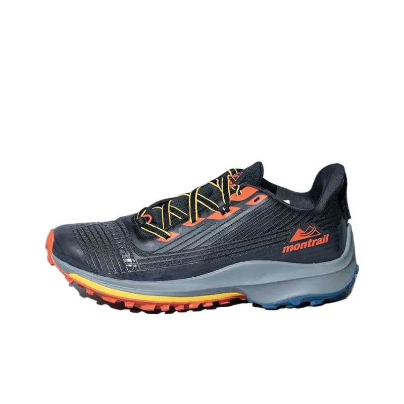 Columbia Montrail Trinity AG Low Top Outdoor Shoes Men's Black Gray-0