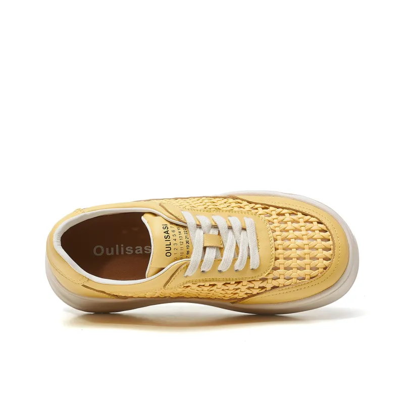 OULISASI Low Top Casual Shoes Women's-7