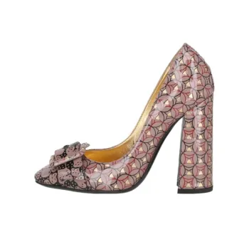 Bottega Veneta Chunky Heel High Heels Women's Pink
