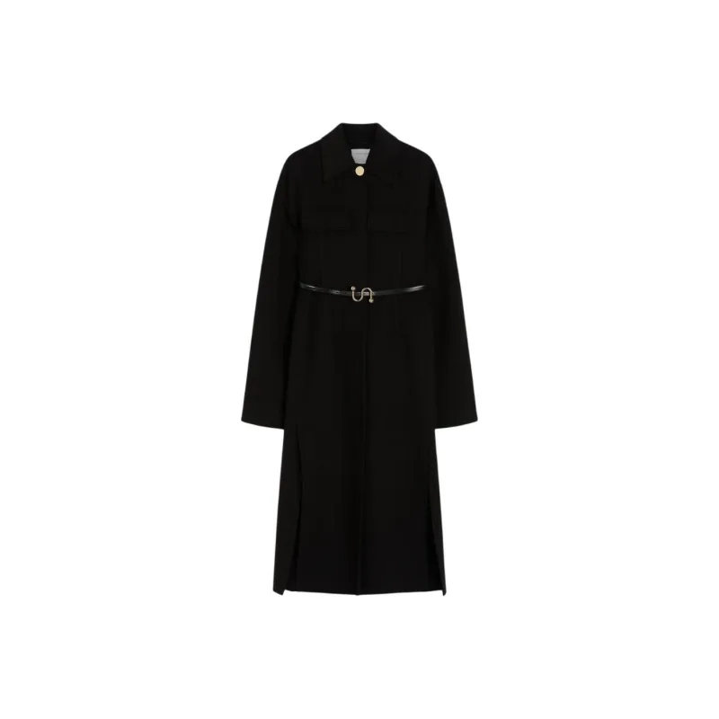 SportMax Coats Women's Black-0