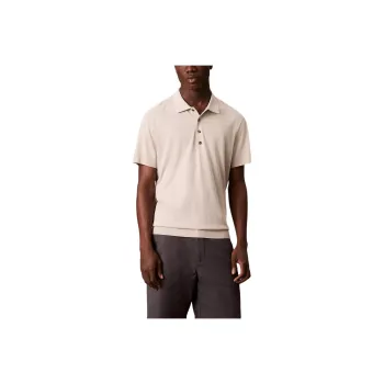 Calvin Klein Polo Shirts Men White