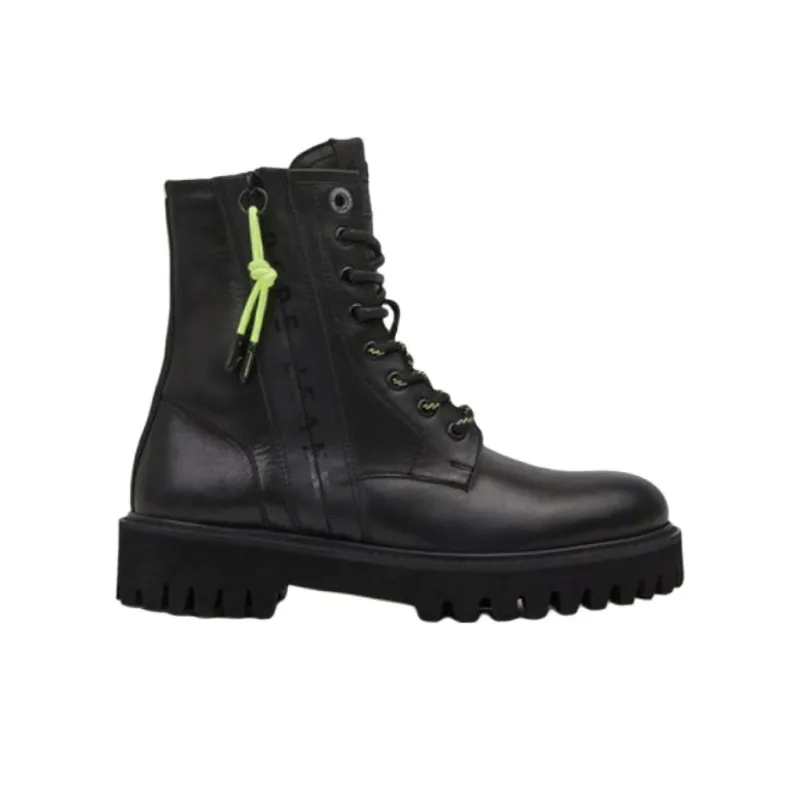 Pepe Jeans TRUCKER Ankle Boots 3.2cm Women's Black-1