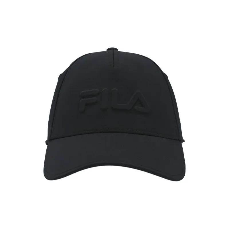 FILA Athletics Polyester Baseball Caps Men's Jet Black-0