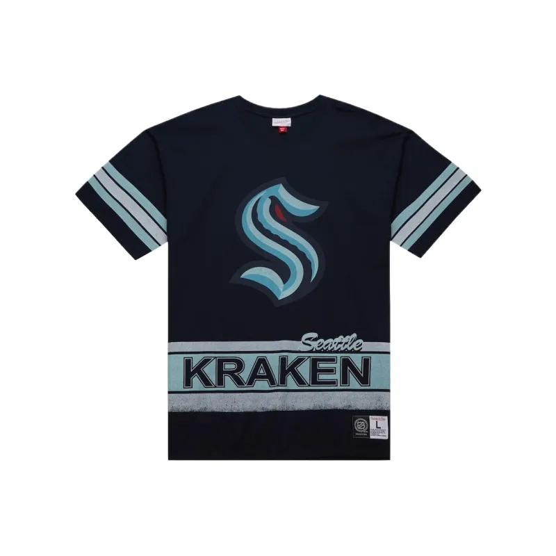 Mitchell & Ness Seattle Kraken T Shirt Men's-0