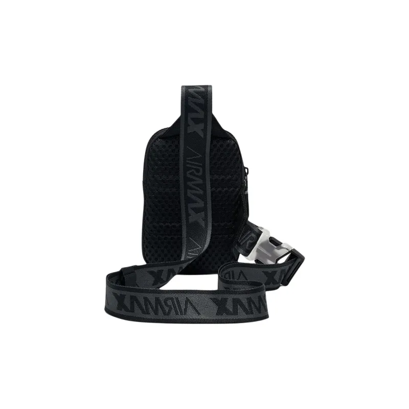 Nike Nylon One Shoulder Crossbody Bag, Sling Bag Regular Unisex Black-4