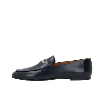 TOD'S Logo Engraved Slip On Loafers Women's