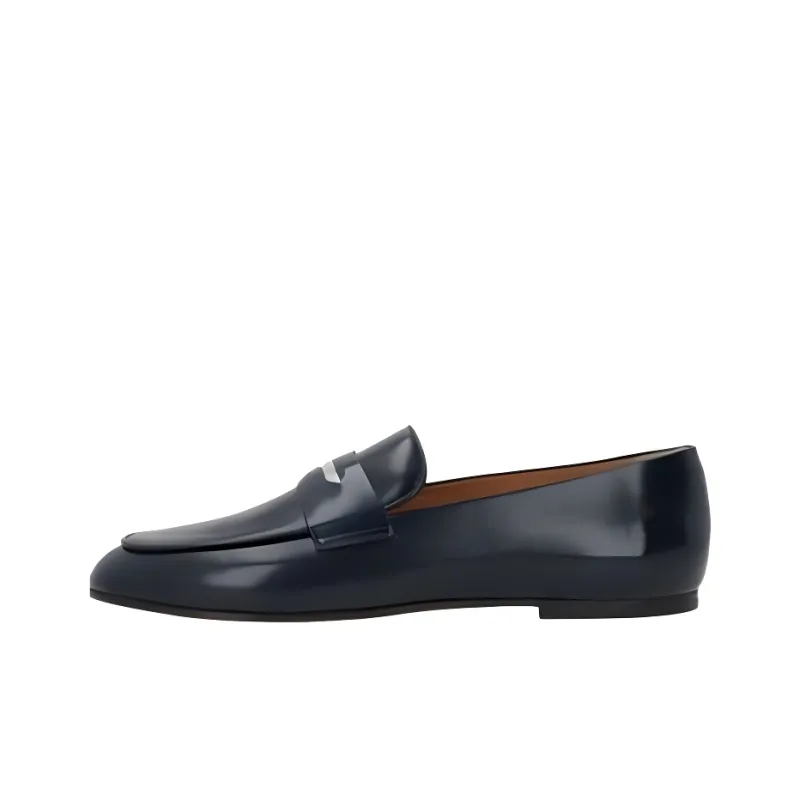 TOD'S Logo Engraved Slip On Loafers Women's-0