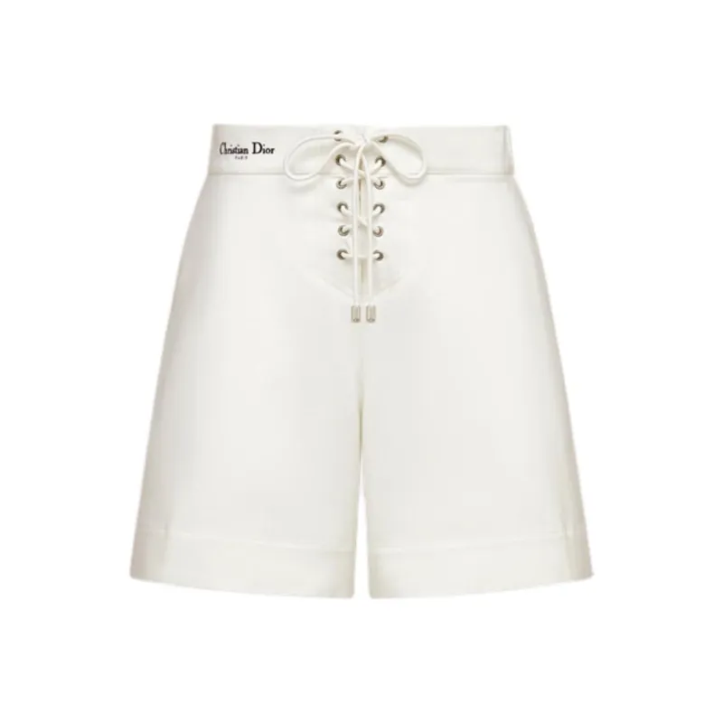 DIOR Casual Shorts Women's Beige-0