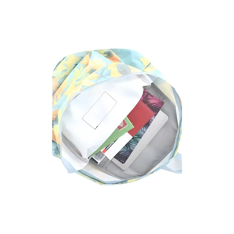 JanSport Polyester Backpack Medium Size Unisex Multicolor-4