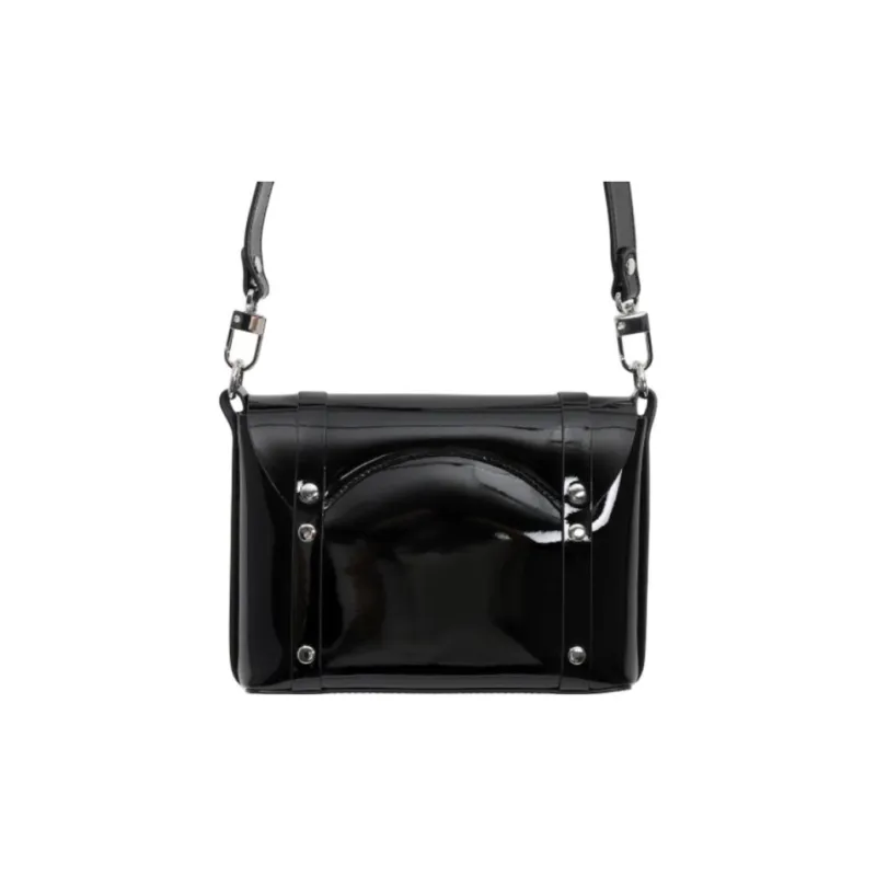Vivienne Westwood Leather Shoulder Bag Women's Black-3