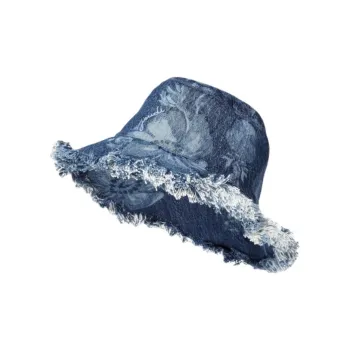 FENDI Cotton, Denim Bucket Hats Women's Blue