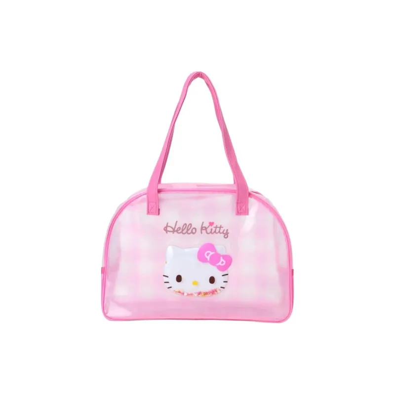 Sanrio PVC Boston Bag Handbag Mini Women's Pink-0