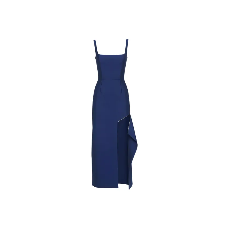 Alexander McQueen Slip Dresses Women's Blue-0