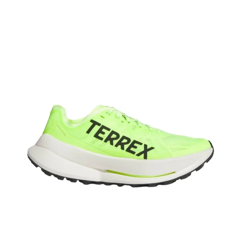 Adidas Terre Abrasion Resistant Low Top Running Shoes Unisex Neon Green-1