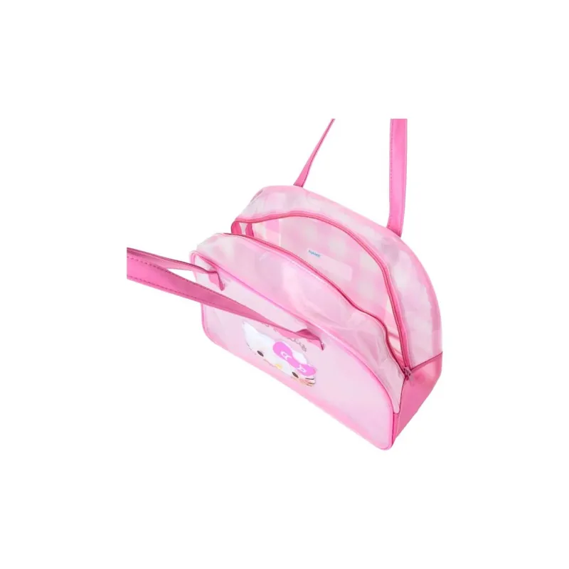 Sanrio PVC Boston Bag Handbag Mini Women's Pink-1