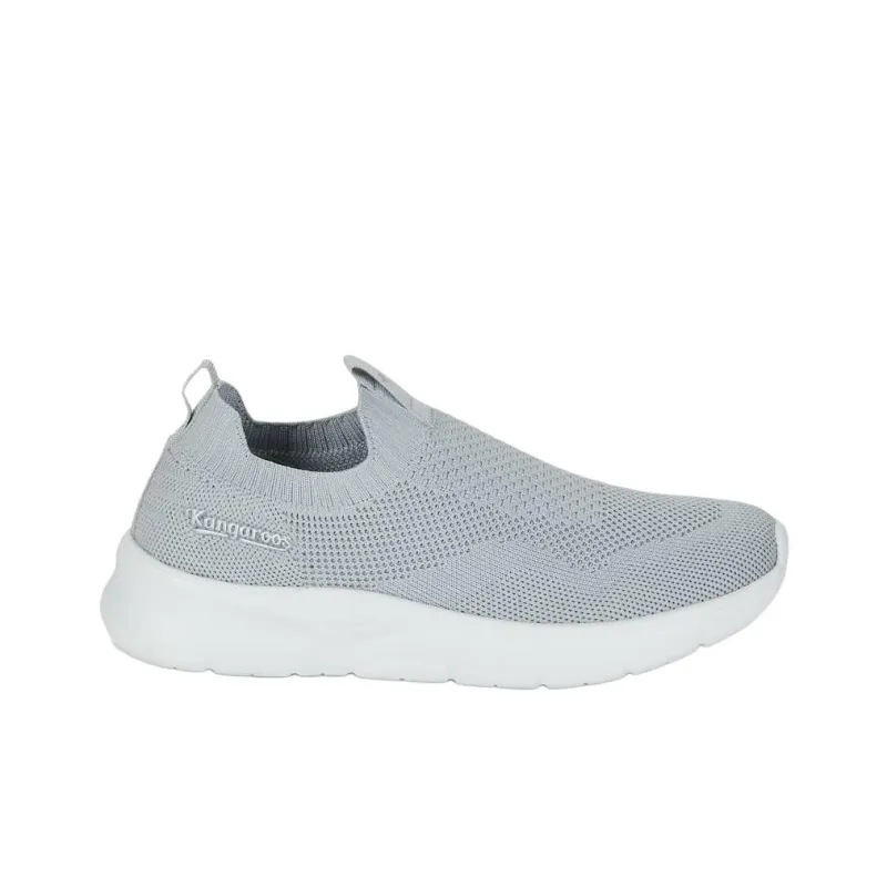 KangaROOS K NJ Shock Absorbers Low Top Casual Shoes Women's Gray-1
