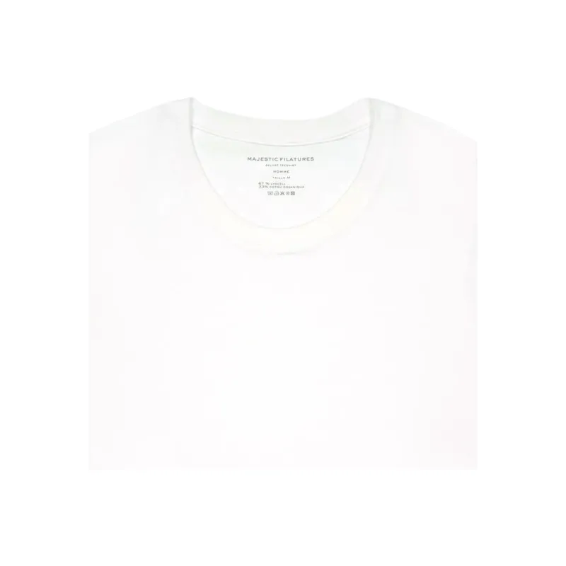 Majestic Filatures Round neck T shirt-3