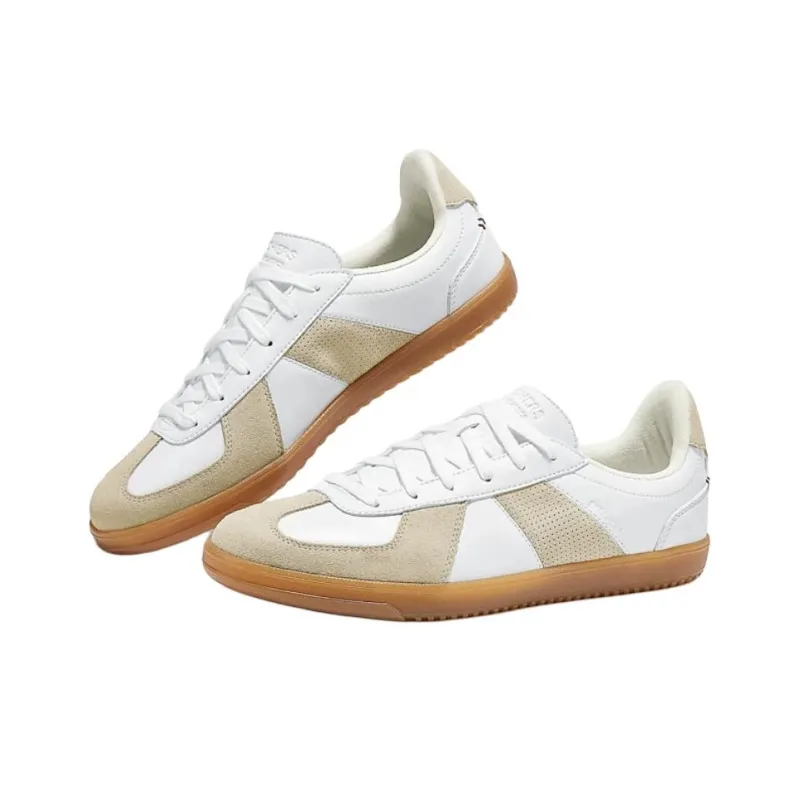 Skechers Low Top Lace Up Wear resistant And Lightweight Low Top Skateboard Shoes Men's White-1