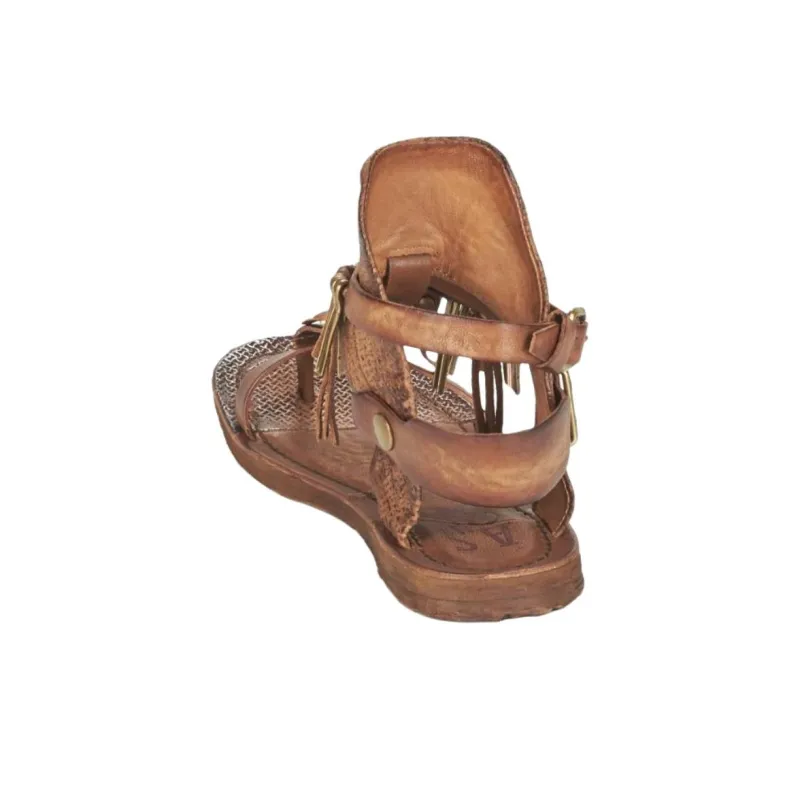 AirStep RAMOS One Strap Sandals Women's Brown-4