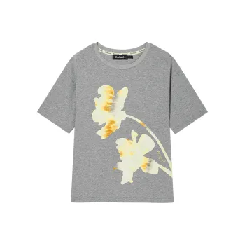 Desigual T Shirts Women's Gray