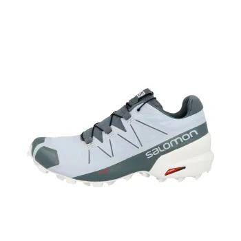 SALOMON Speedcross 5 Abrasion Resistant Low Top Outdoor Shoes Women's Blue