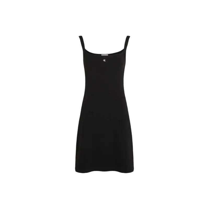 CALVIN KLEIN Slip Dress Women's Black-0